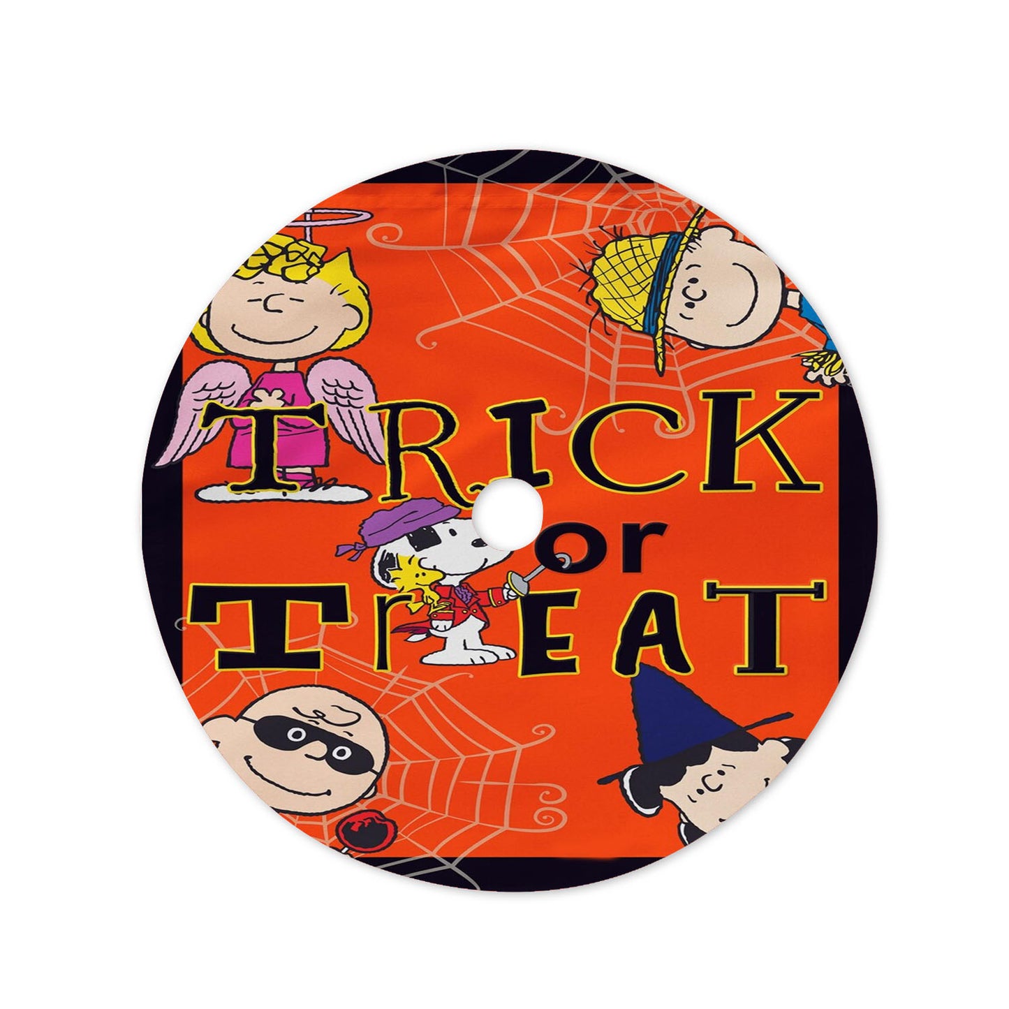Trick Or Treat Peanuts Gang Christmas Tree Skirt 36 X 36 Inch