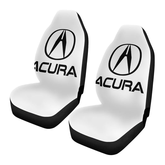 Acura Logo White Car Seat Covers