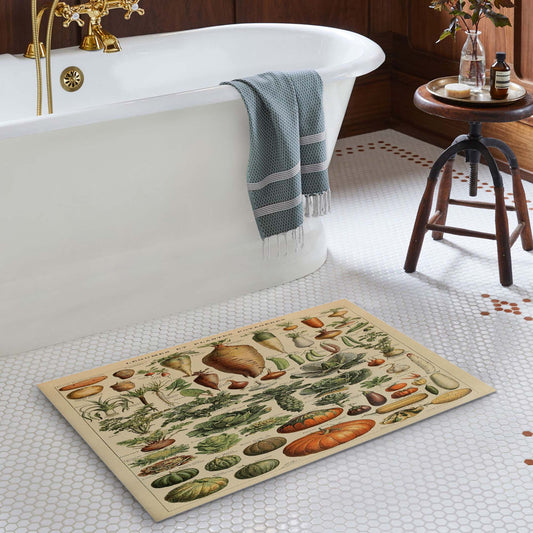 Adolphe Millot'S Vegetables Doormat Floor Mat