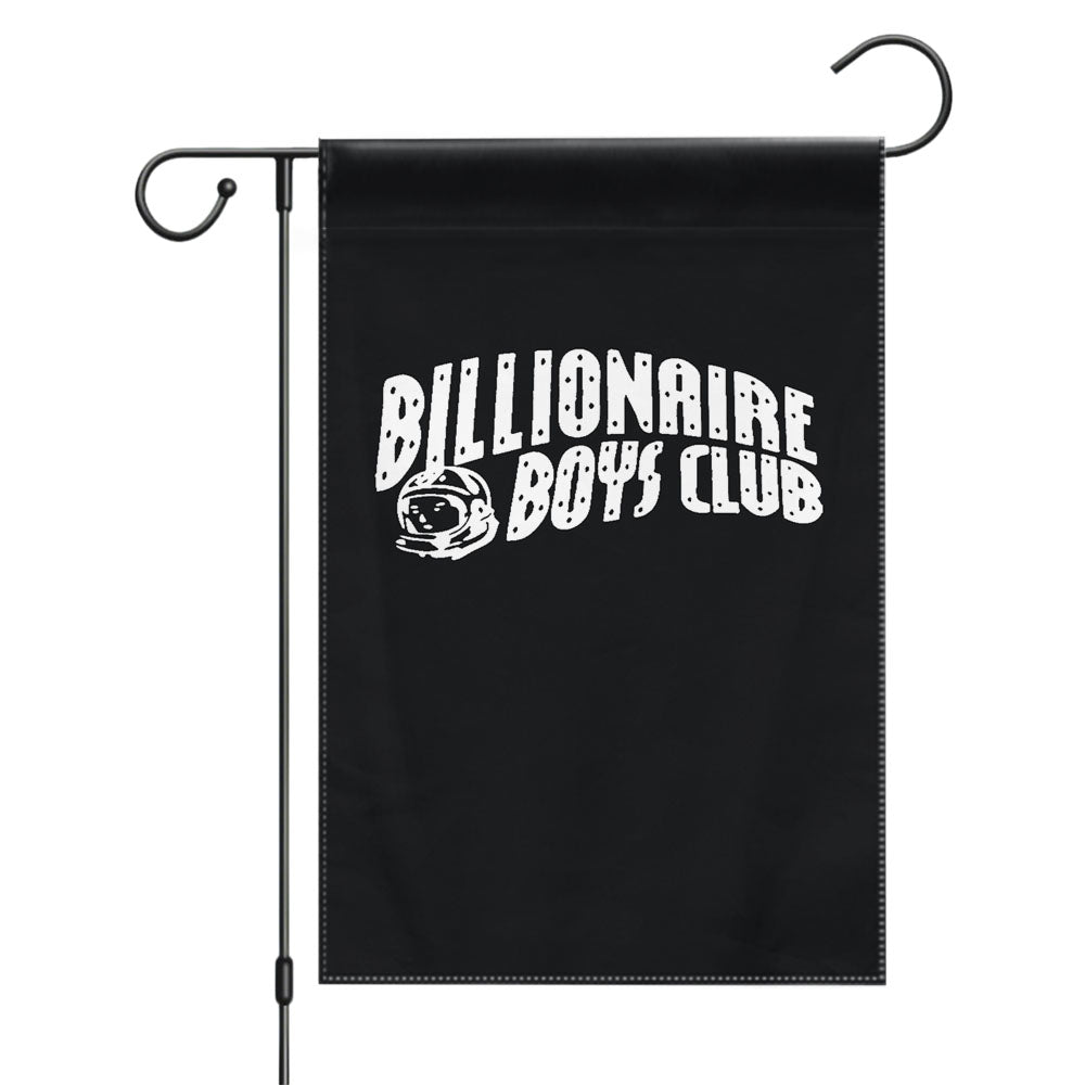 Billionaire Boys Club White Black Logo Garden Flags Yard Outdoor Lawn 12 X 18