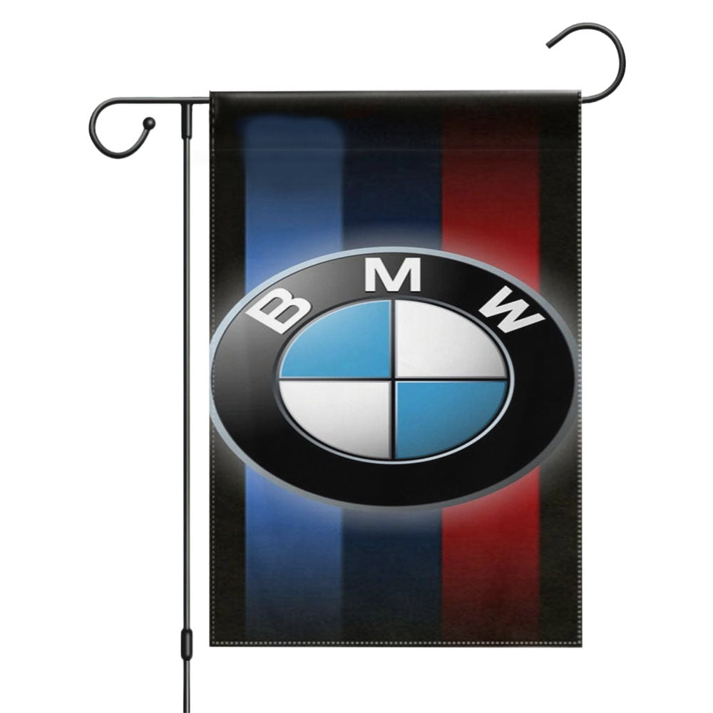 Bmw Logo Car Photography Wallpaper Garden Flags Yard Outdoor Lawn 12 X 18