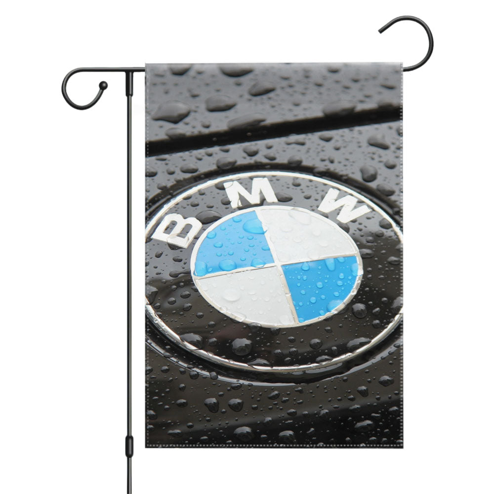 Bmw Logo Garden Flags Yard Outdoor Lawn 12 X 18