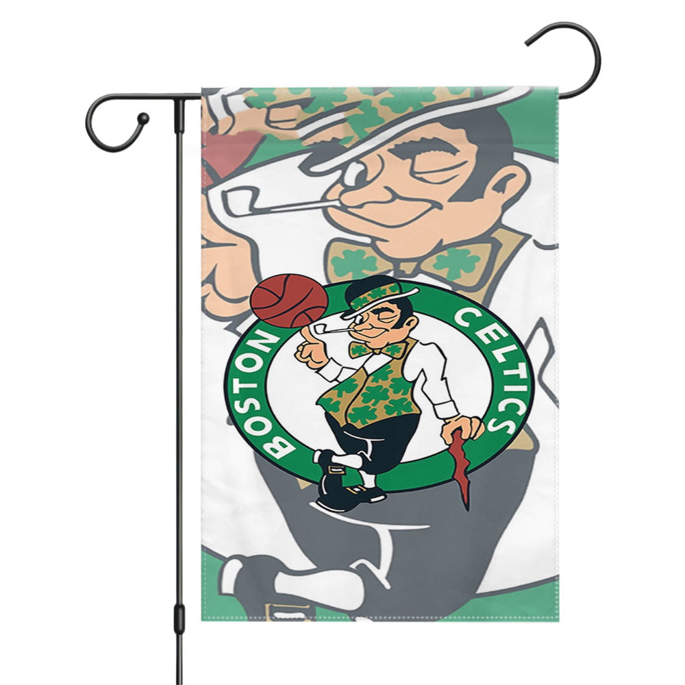 Boston Celtics Case Garden Flags Yard Outdoor Lawn 12 X 18