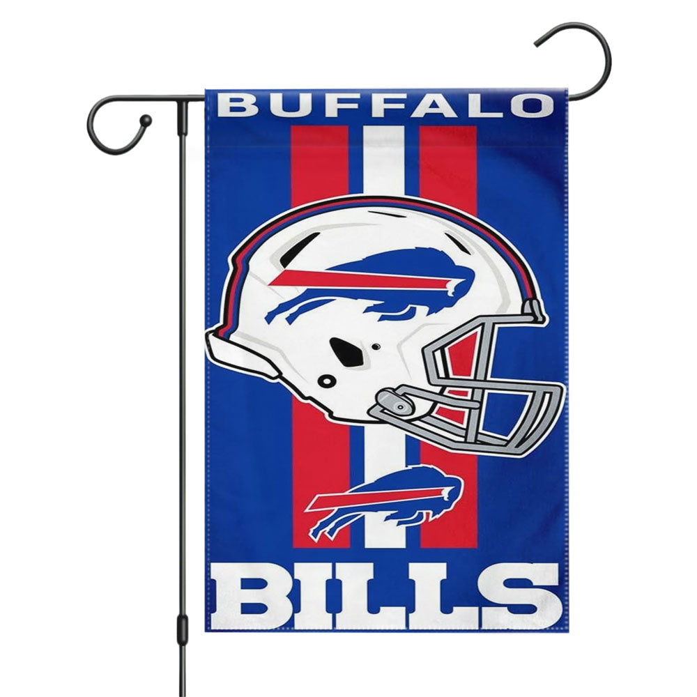 Buffalo Bills Team Garden Flags Yard Outdoor Lawn 12 X 18
