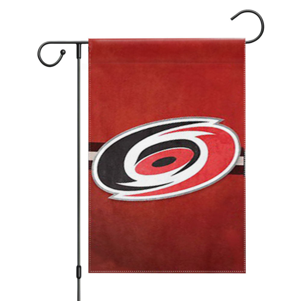 Carolina Hurricanes Logo Garden Flags Yard Outdoor Lawn 12 X 18