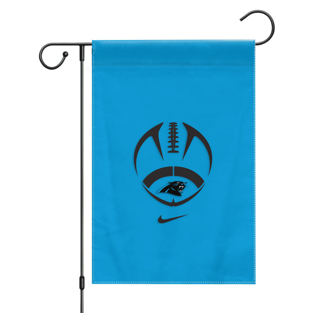 Carolina Panthers Christmas Sweater Garden Flags Yard Outdoor Lawn 12 X 18