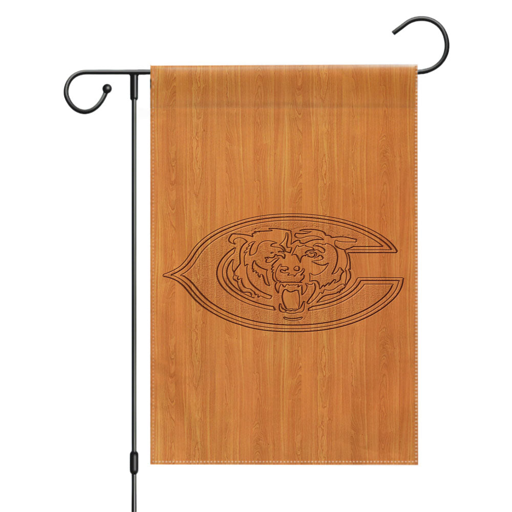 Chicago Bears 2 Garden Flags Yard Outdoor Lawn 12 X 18