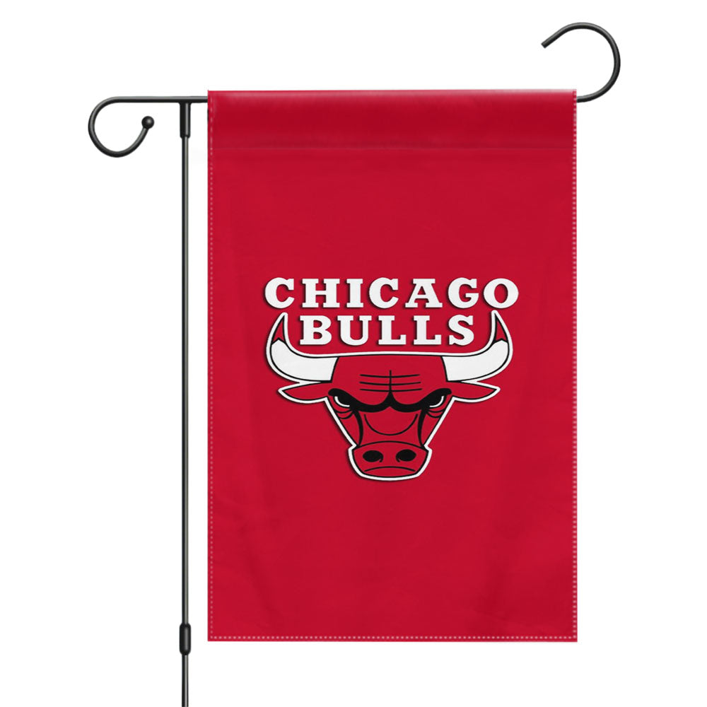 Chicago Bulls Jersey Uniform Basketball Number 23 Garden Flags Yard Outdoor Lawn 12 X 18