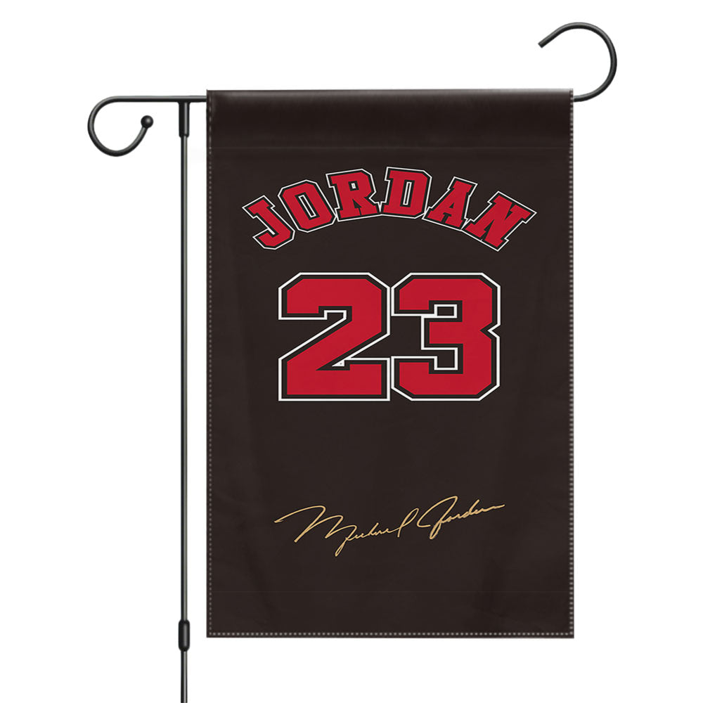 Chicago Bulls Jordan White Garden Flags Yard Outdoor Lawn 12 X 18