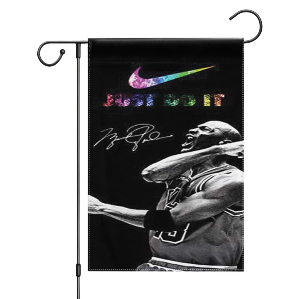 Chicago Bulls Jordan Garden Flags Yard Outdoor Lawn 12 X 18