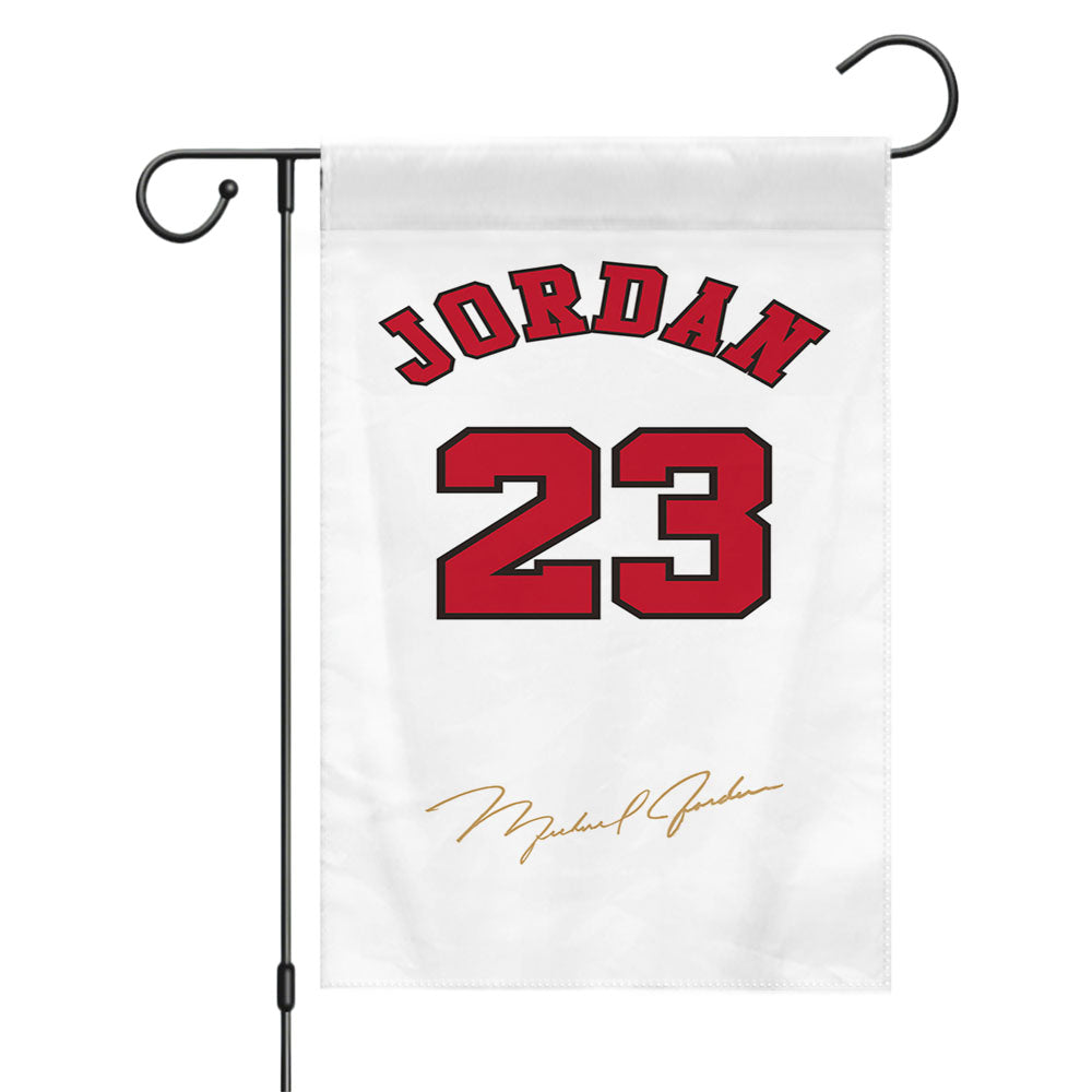 Chicago Bulls Logo Black Garden Flags Yard Outdoor Lawn 12 X 18