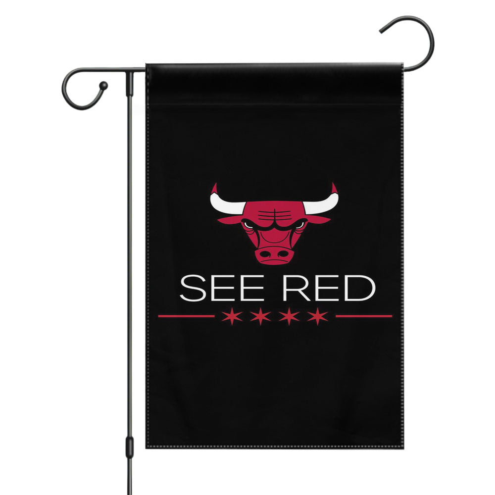 Chicago Bulls Michael Jordan Garden Flags Yard Outdoor Lawn 12 X 18