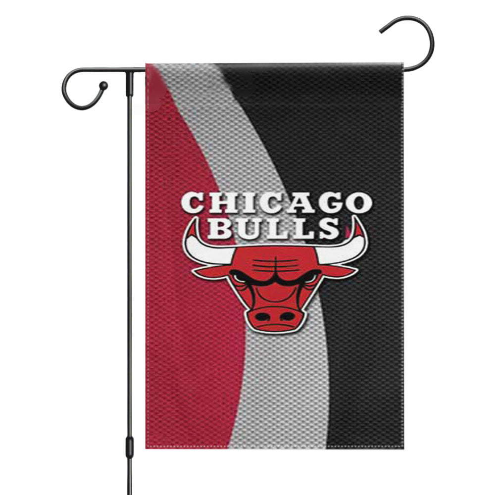 Chicago Bulls Wallpaper Garden Flags Yard Outdoor Lawn 12 X 18