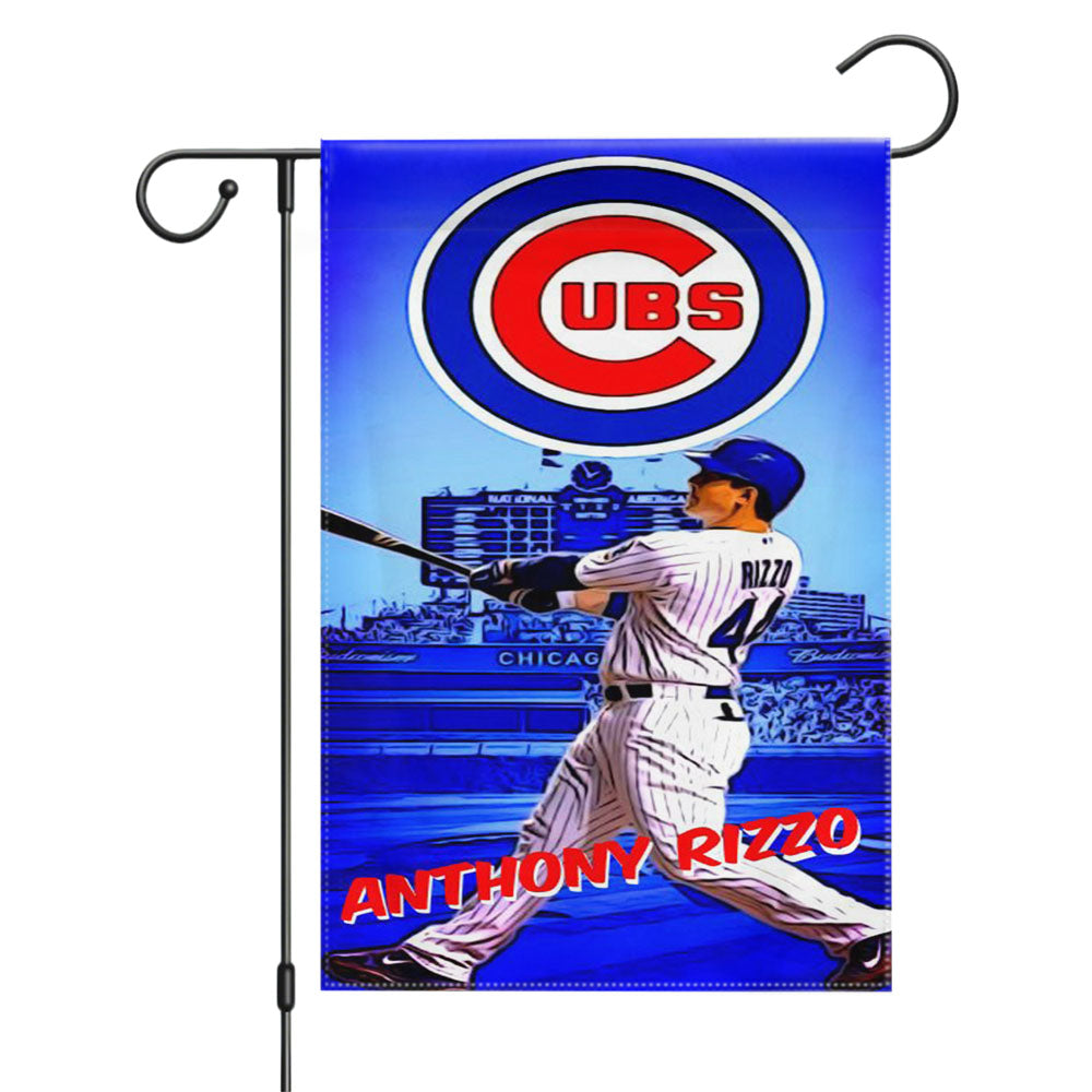 Chicago Cubs Atmosphere Garden Flags Yard Outdoor Lawn 12 X 18