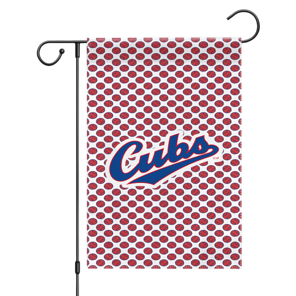 Chicago Cubs Baseball Quotes Garden Flags Yard Outdoor Lawn 12 X 18