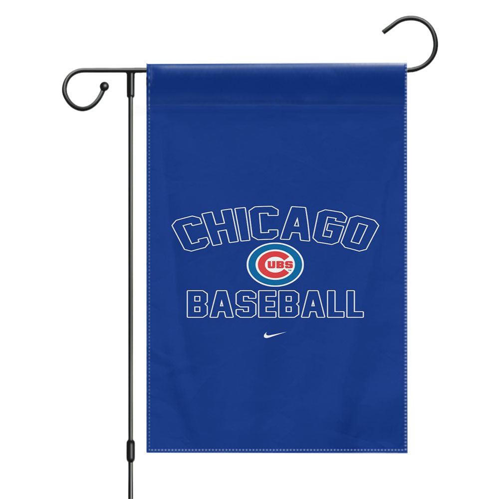 Chicago Cubs Blue Bear Garden Flags Yard Outdoor Lawn 12 X 18