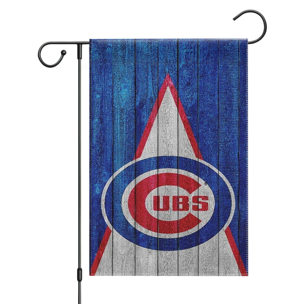 Chicago Cubs Javier Baez White Wallpapers Garden Flags Yard Outdoor Lawn 12 X 18