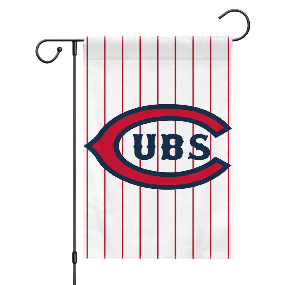 Chicago Cubs Light Garden Flags Yard Outdoor Lawn 12 X 18