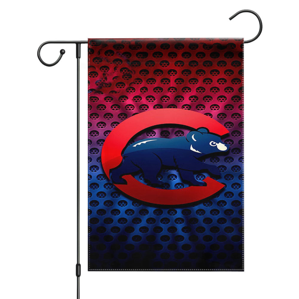 Chicago Cubs New Garden Flags Yard Outdoor Lawn 12 X 18