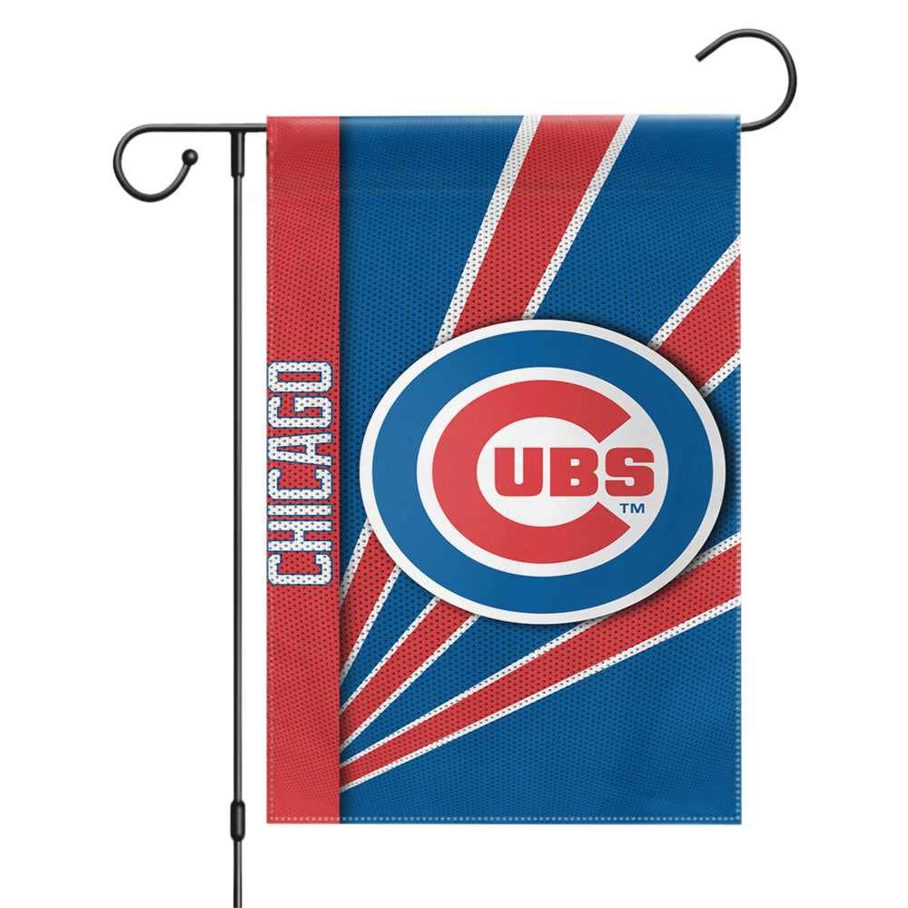 Chicago Cubs Stripers Garden Flags Yard Outdoor Lawn 12 X 18