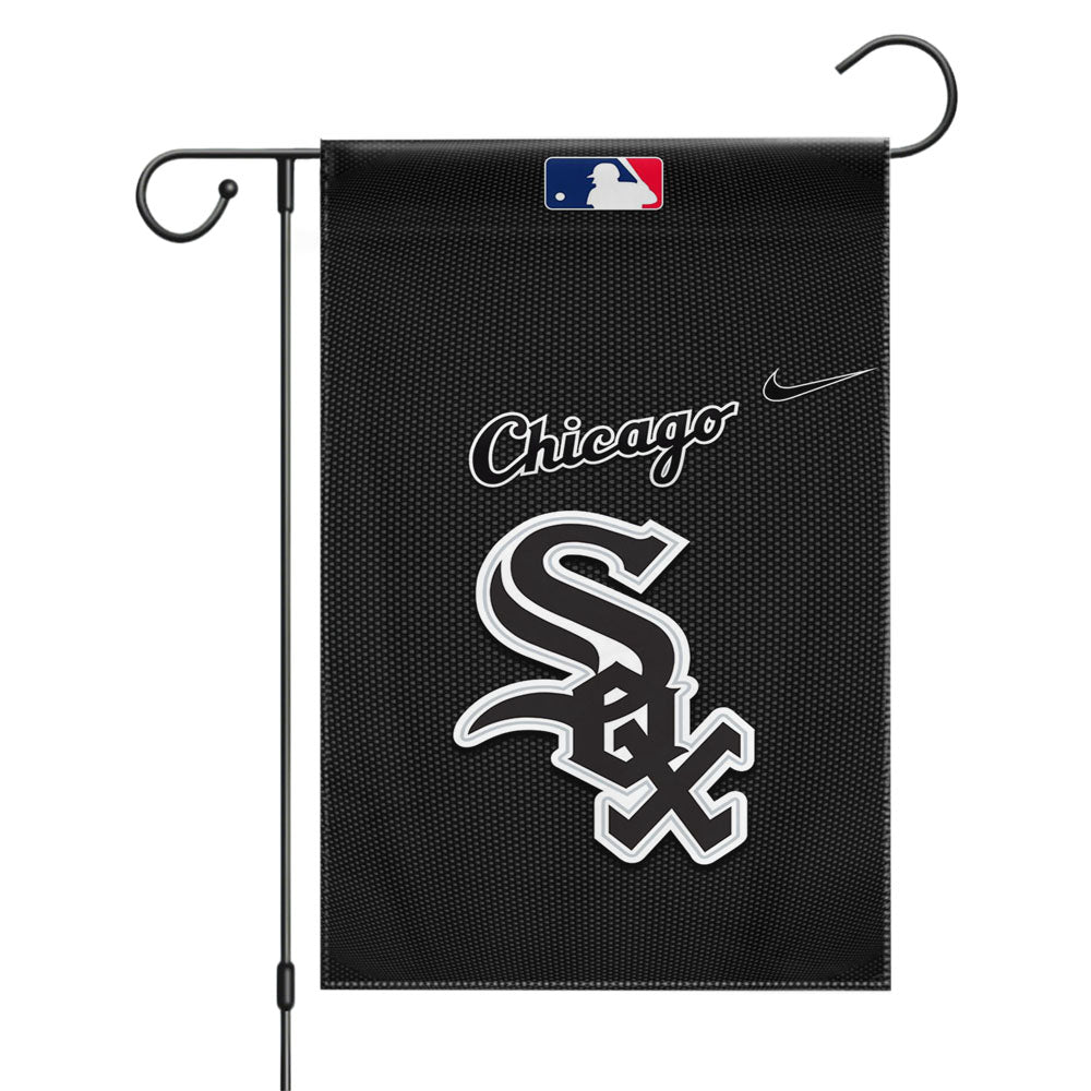 Chicago White Sox Nike Logo Garden Flags Yard Outdoor Lawn 12 X 18