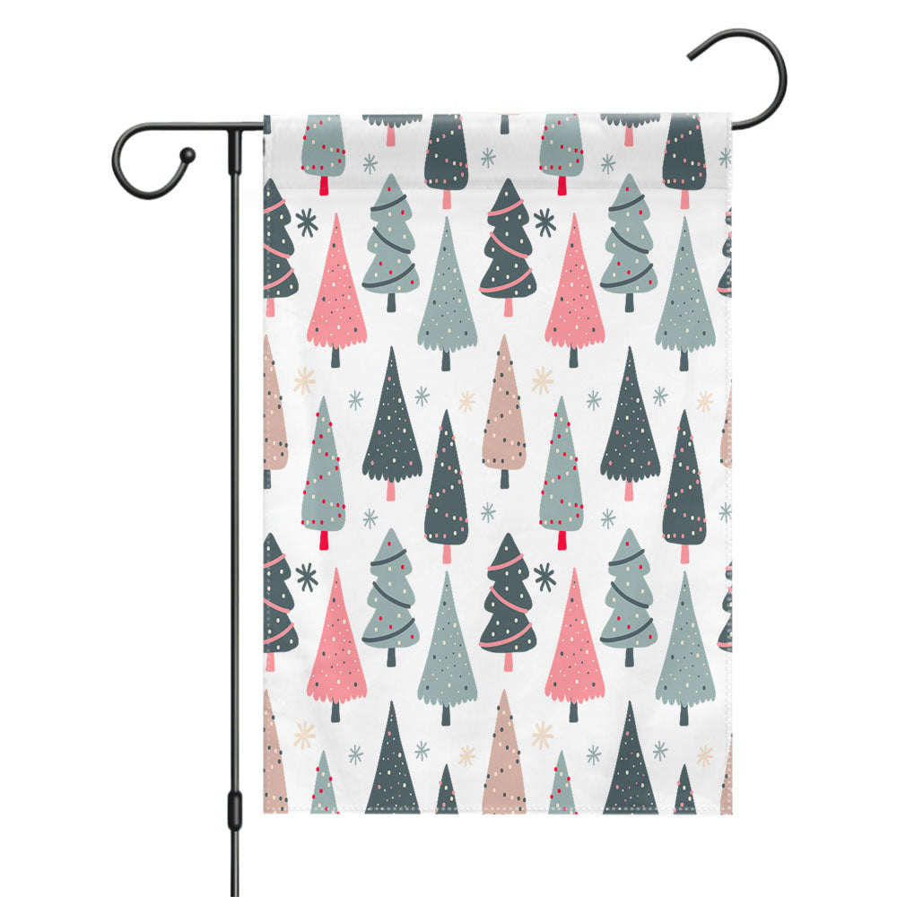 Christmas Patterns Set 08 Garden Flags Yard Outdoor Lawn 12 X 18