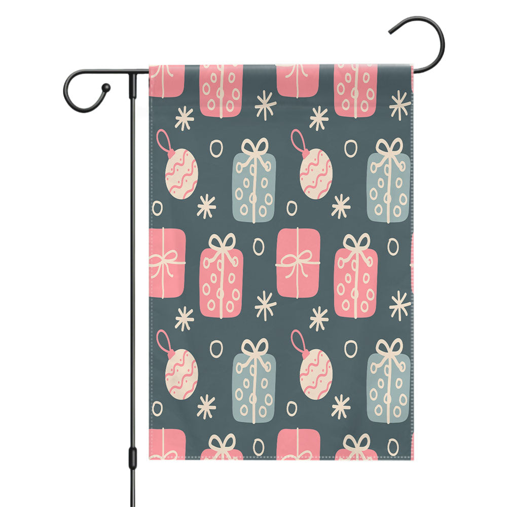 Christmas Patterns Set 09 Garden Flags Yard Outdoor Lawn 12 X 18