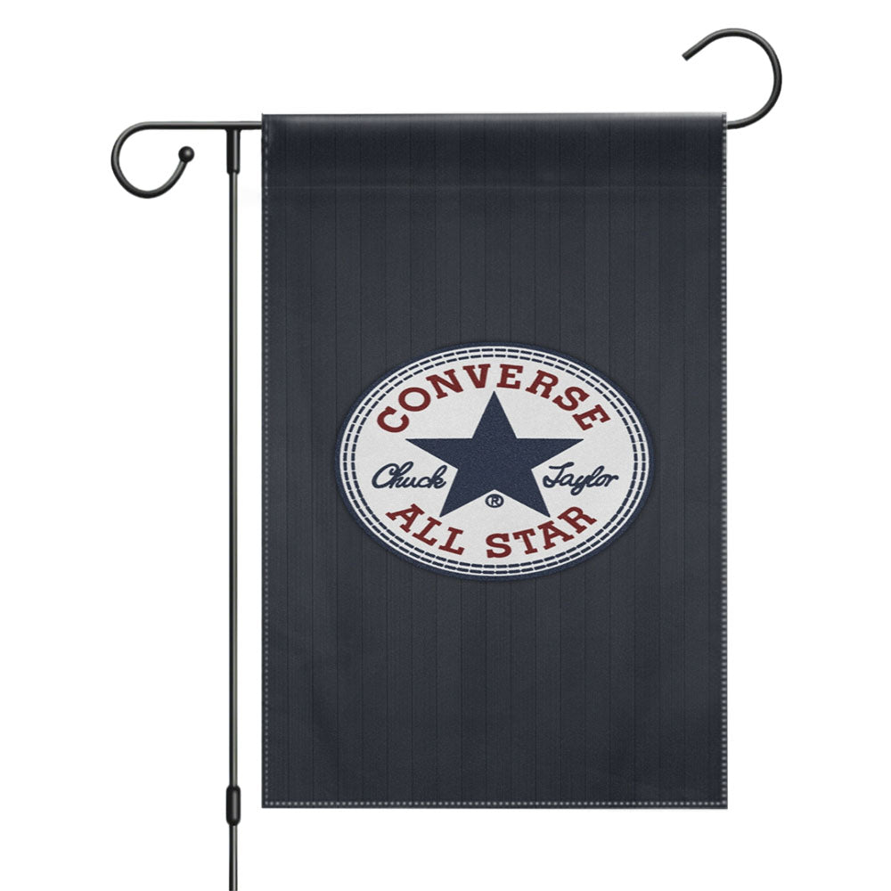 Converse All Star Logo Garden Flags Yard Outdoor Lawn 12 X 18