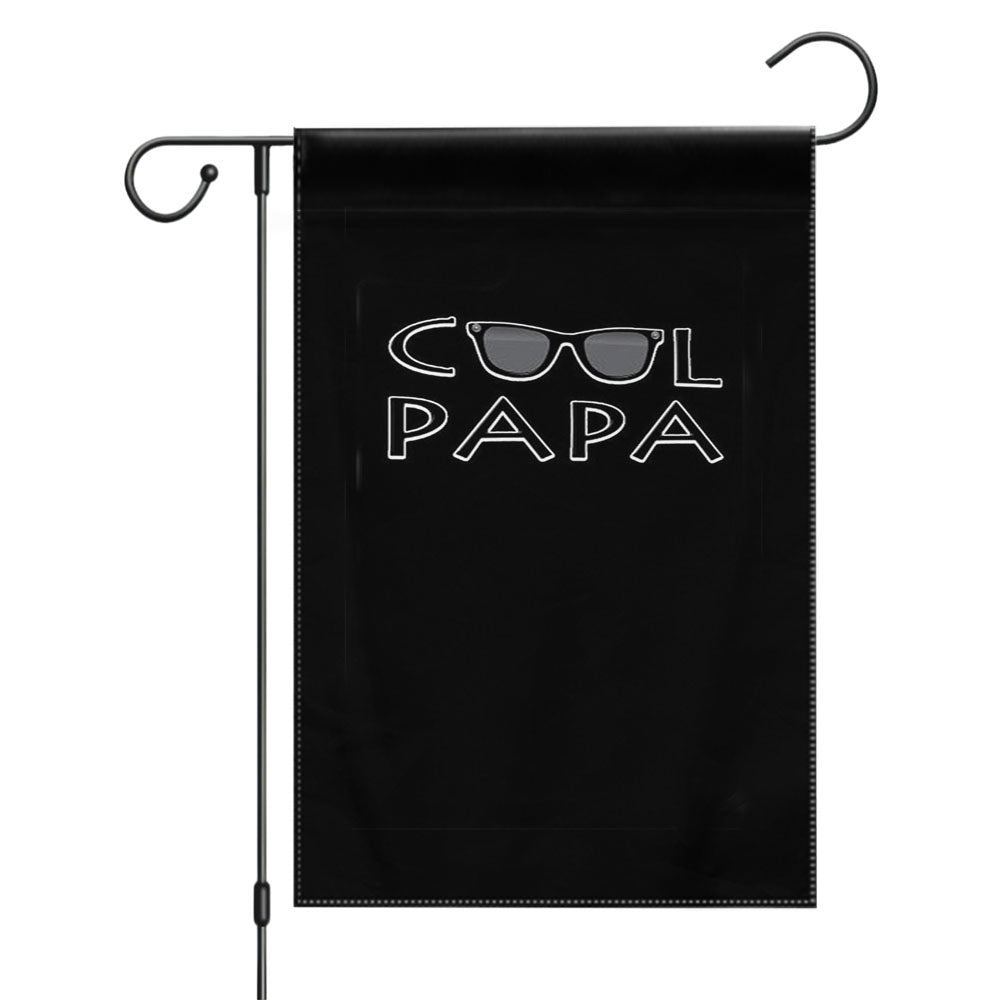 Cool Papa Gift New Christmas Garden Flags Yard Outdoor Lawn 12 X 18