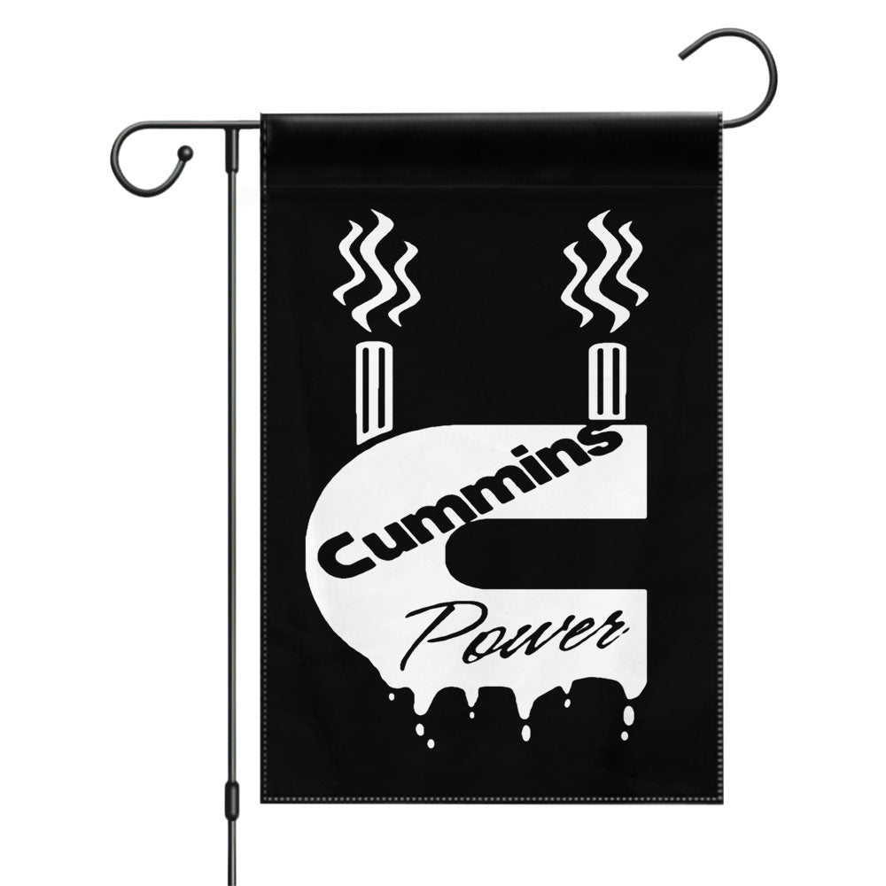 Cummins Power T Garden Flags Yard Outdoor Lawn 12 X 18