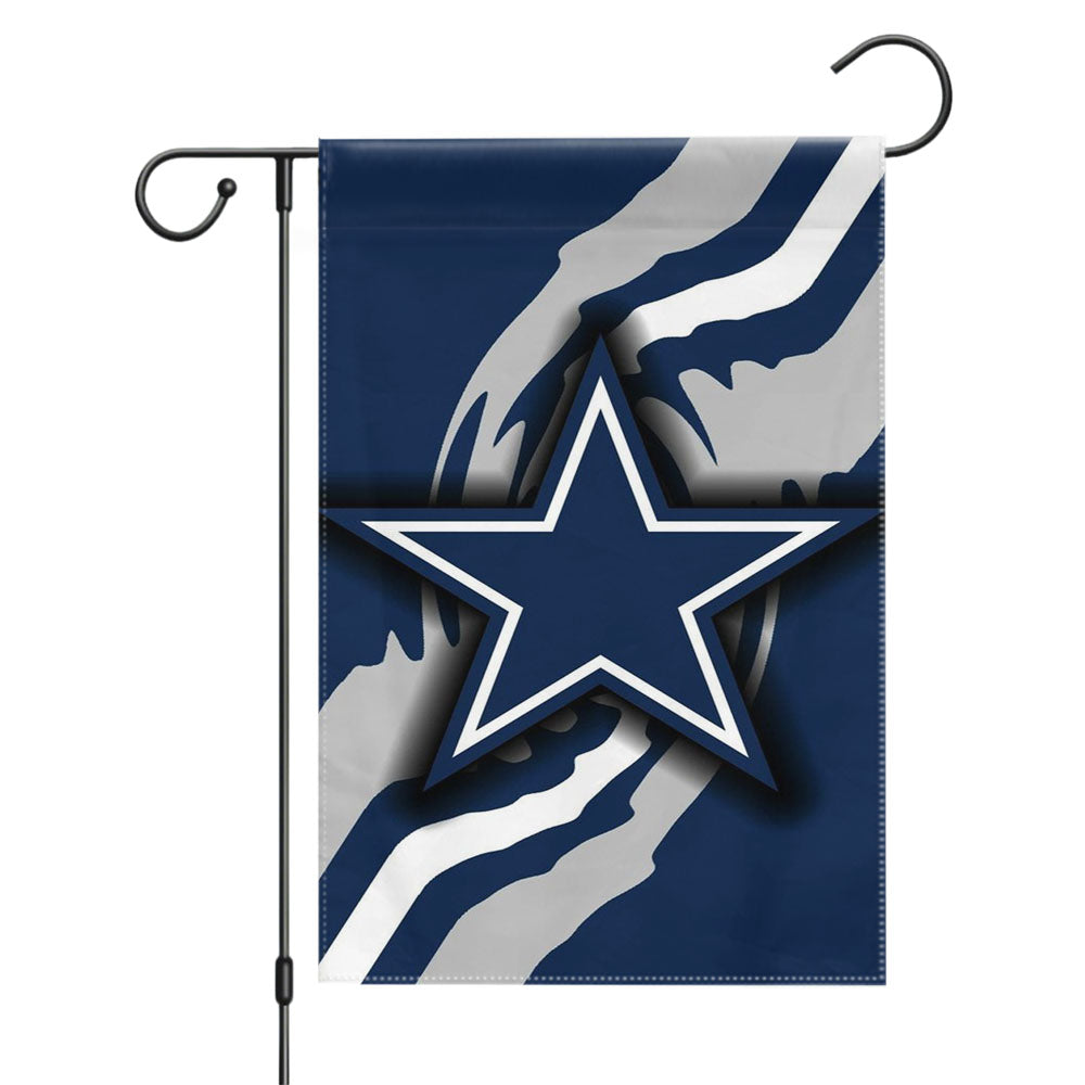 Dallas Cowbo Garden Flags Yard Outdoor Lawn 12 X 18