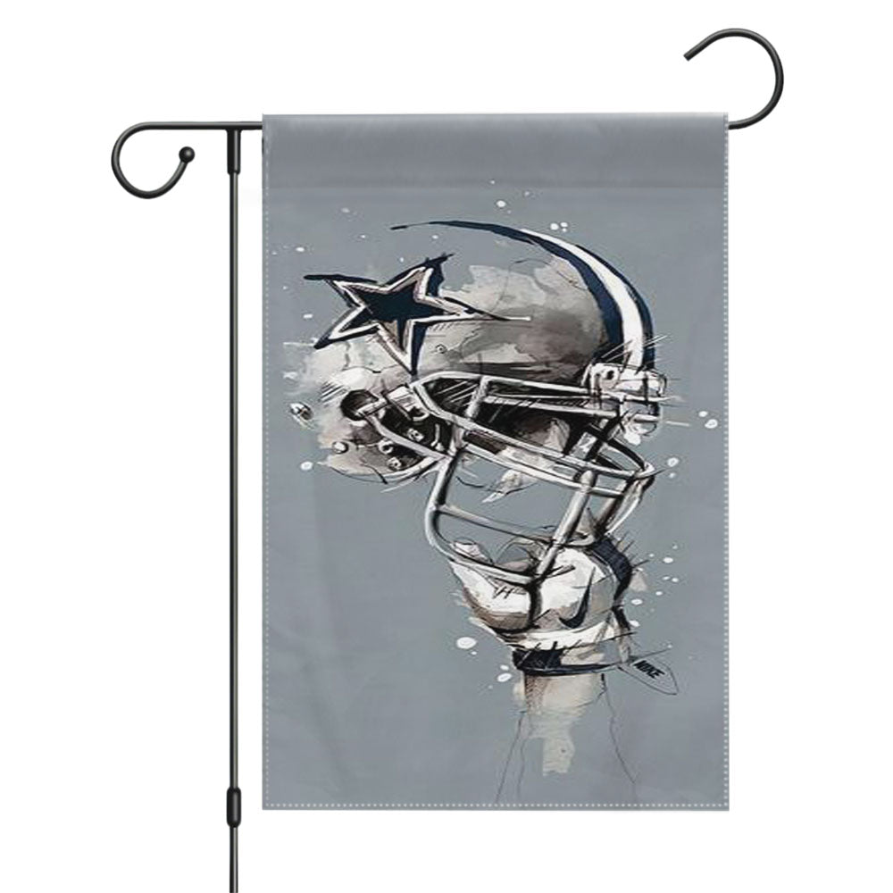 Dallas Cowboy Stuff Garden Flags Yard Outdoor Lawn 12 X 18