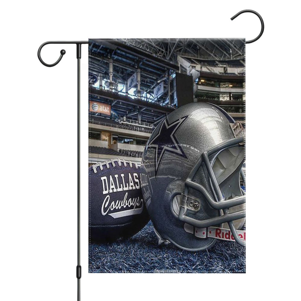 Dallas Cowboys Banner Texture Garden Flags Yard Outdoor Lawn 12 X 18