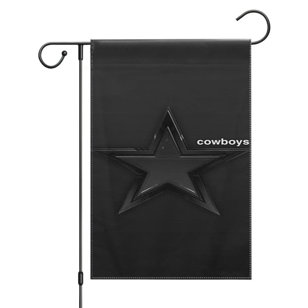 Dallas Cowboys Stars Logo Garden Flags Yard Outdoor Lawn 12 X 18
