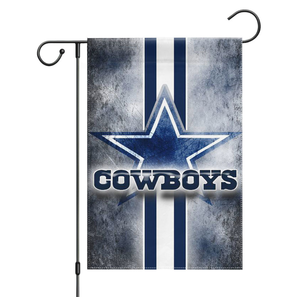 Dallas Cowboys Wallapaper Garden Flags Yard Outdoor Lawn 12 X 18