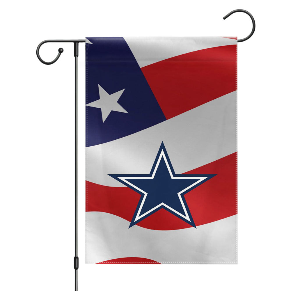 Dallas Cowboys Garden Flags Yard Outdoor Lawn 12 X 18
