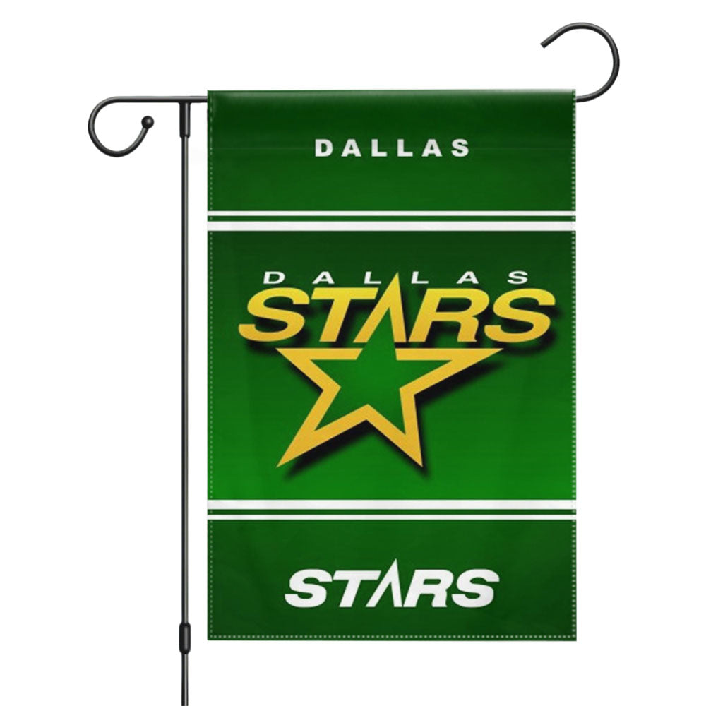 Dallas Stars Hockey Garden Flags Yard Outdoor Lawn 12 X 18