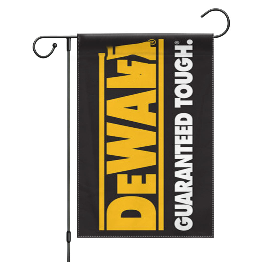 Dewalt Jobsite Radio 2 Garden Flags Yard Outdoor Lawn 12 X 18