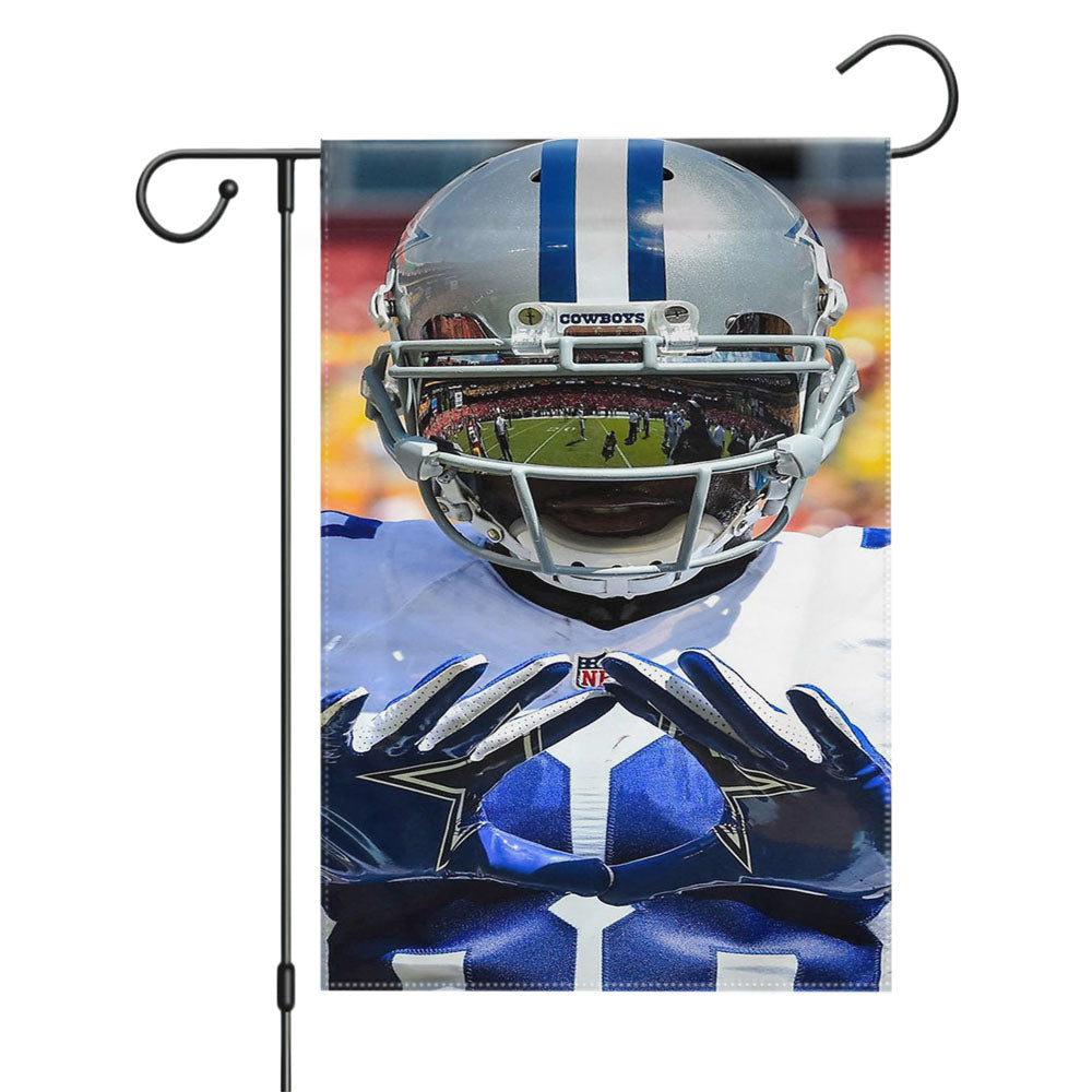 Dez Bryant Dallas Cowboys King Garden Flags Yard Outdoor Lawn 12 X 18