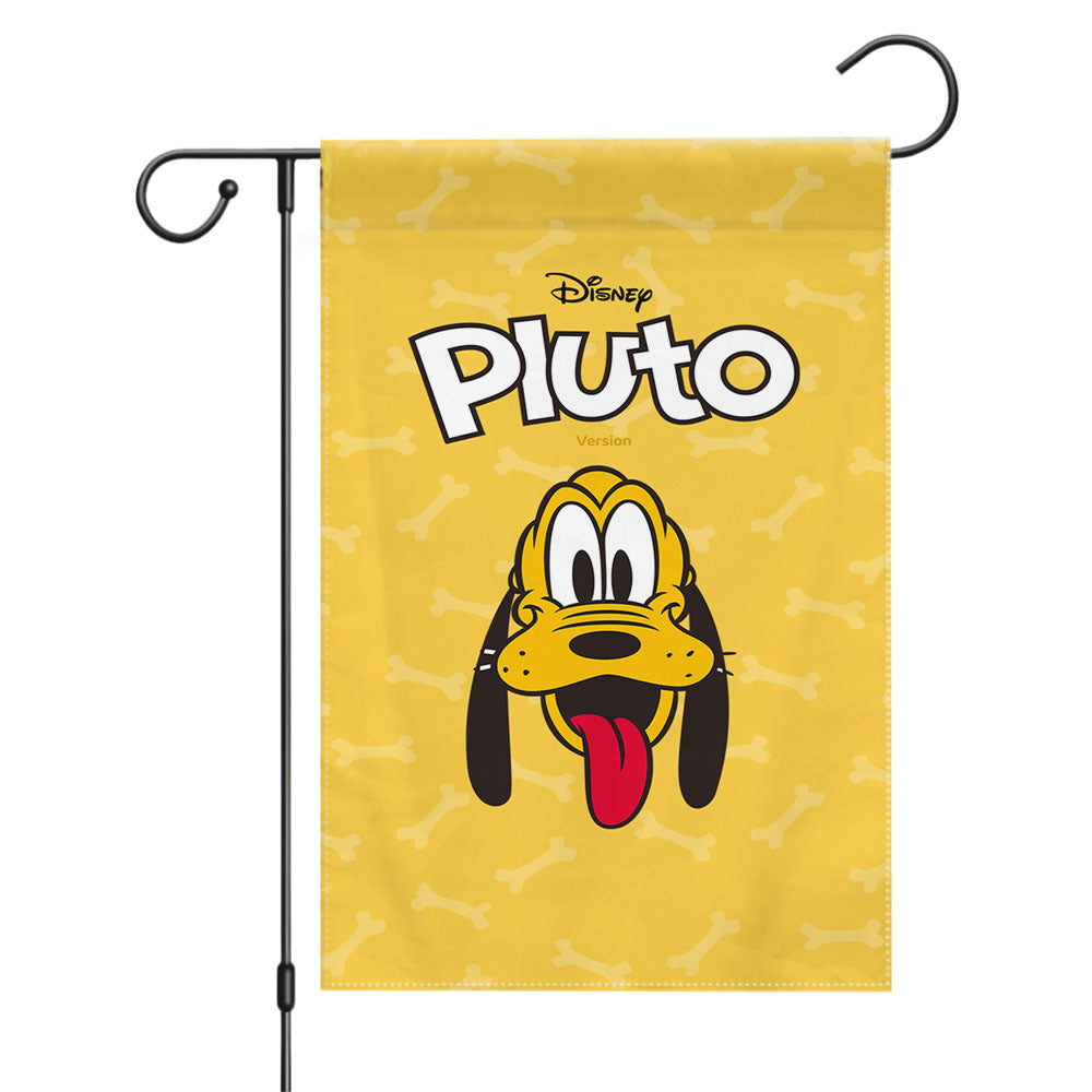 Disney Pluto Wallpaper Garden Flags Yard Outdoor Lawn 12 X 18