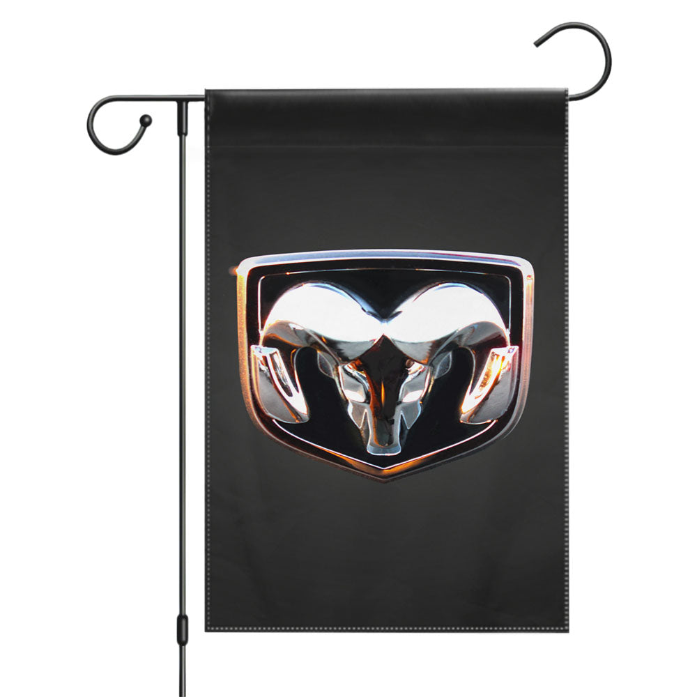 Dodge Ram Garden Flags Yard Outdoor Lawn 12 X 18
