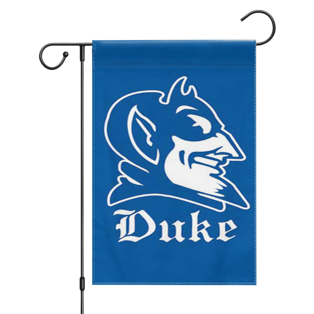 Duke Basic Logo With Old English Lettering Garden Flags Yard Outdoor Lawn 12 X 18