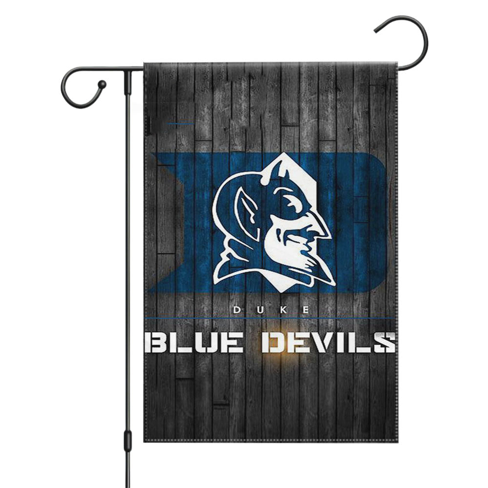 Duke Blue Devils Garden Flags Yard Outdoor Lawn 12 X 18