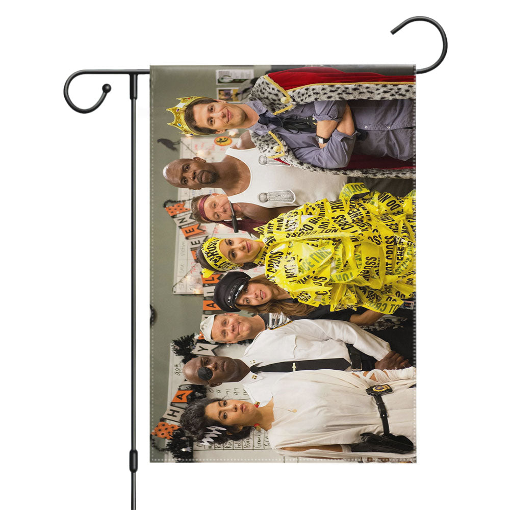 Every Brooklyn Nine Nine Halloween Heist Episode Garden Flags Yard Outdoor Lawn 12 X 18