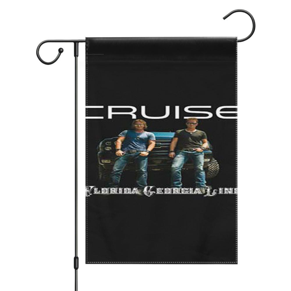 Florida Georgia Line Cruise Garden Flags Yard Outdoor Lawn 12 X 18