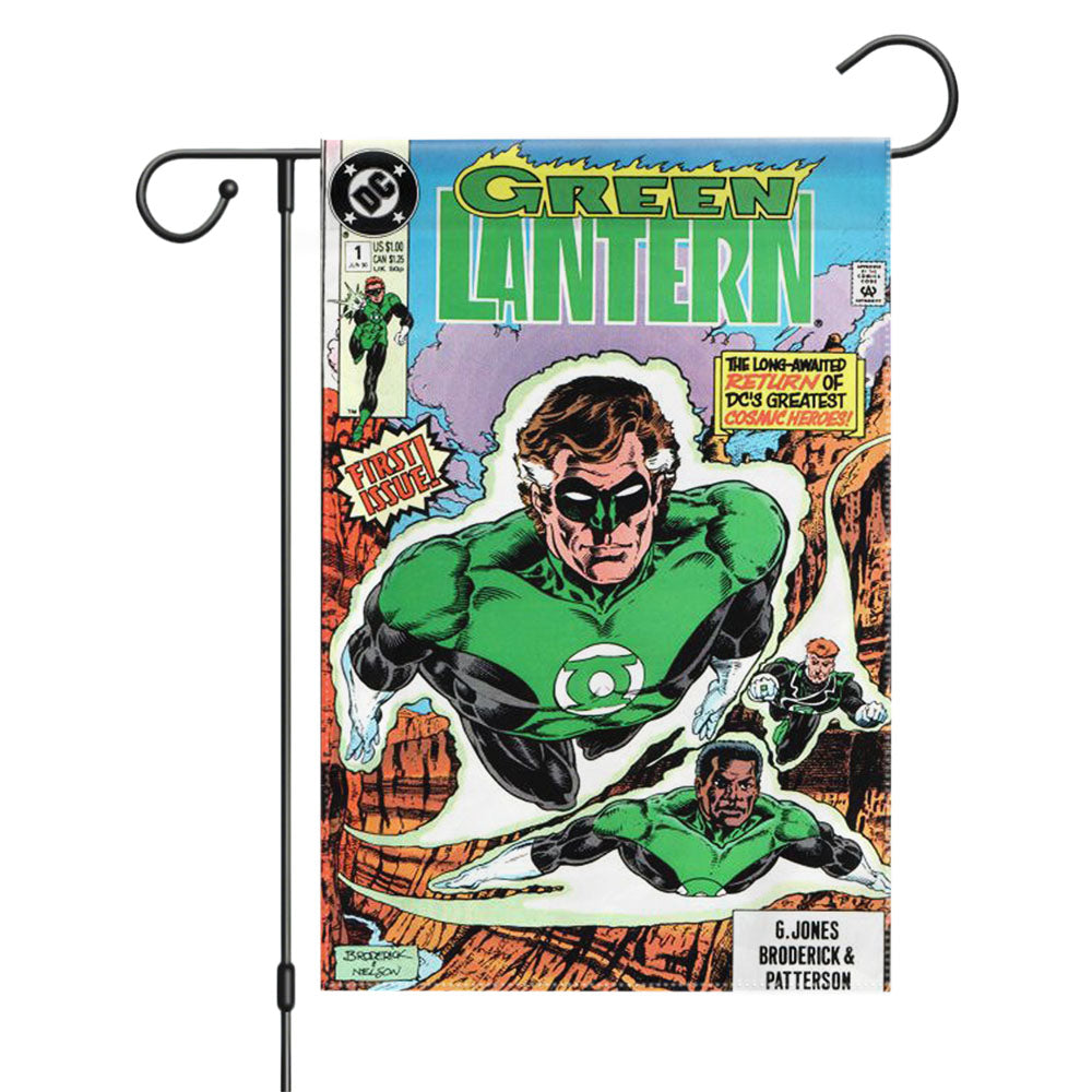 Green Lantern Hal Jordan Garden Flags Yard Outdoor Lawn 12 X 18