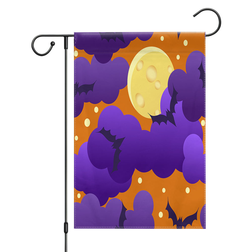 Halloween Pattern 04 Garden Flags Yard Outdoor Lawn 12 X 18
