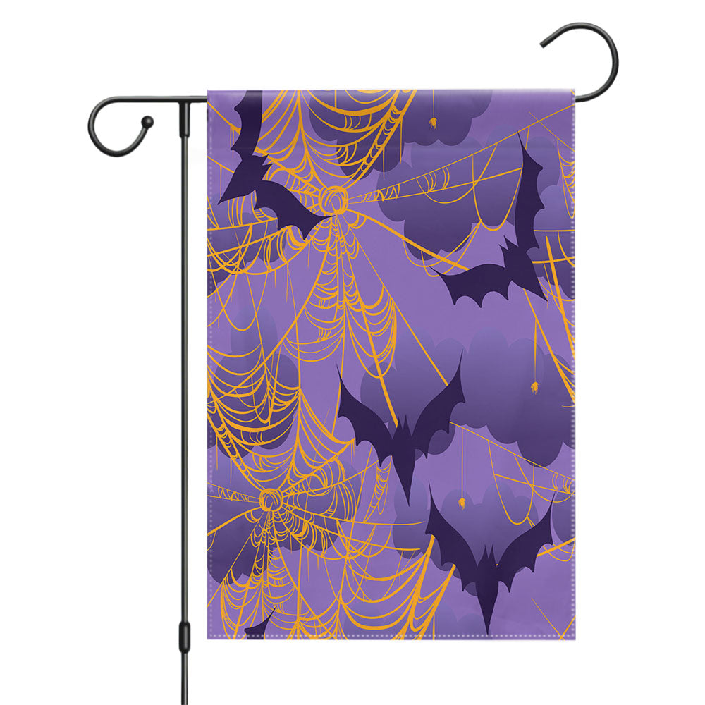 Halloween Returns Garden Flags Yard Outdoor Lawn 12 X 18