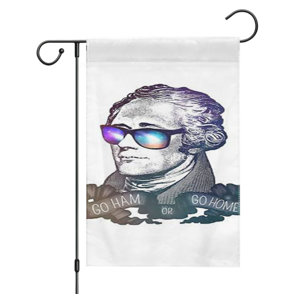 Hamilton I Am Not Throwing Away My Shot Garden Flags Yard Outdoor Lawn 12 X 18
