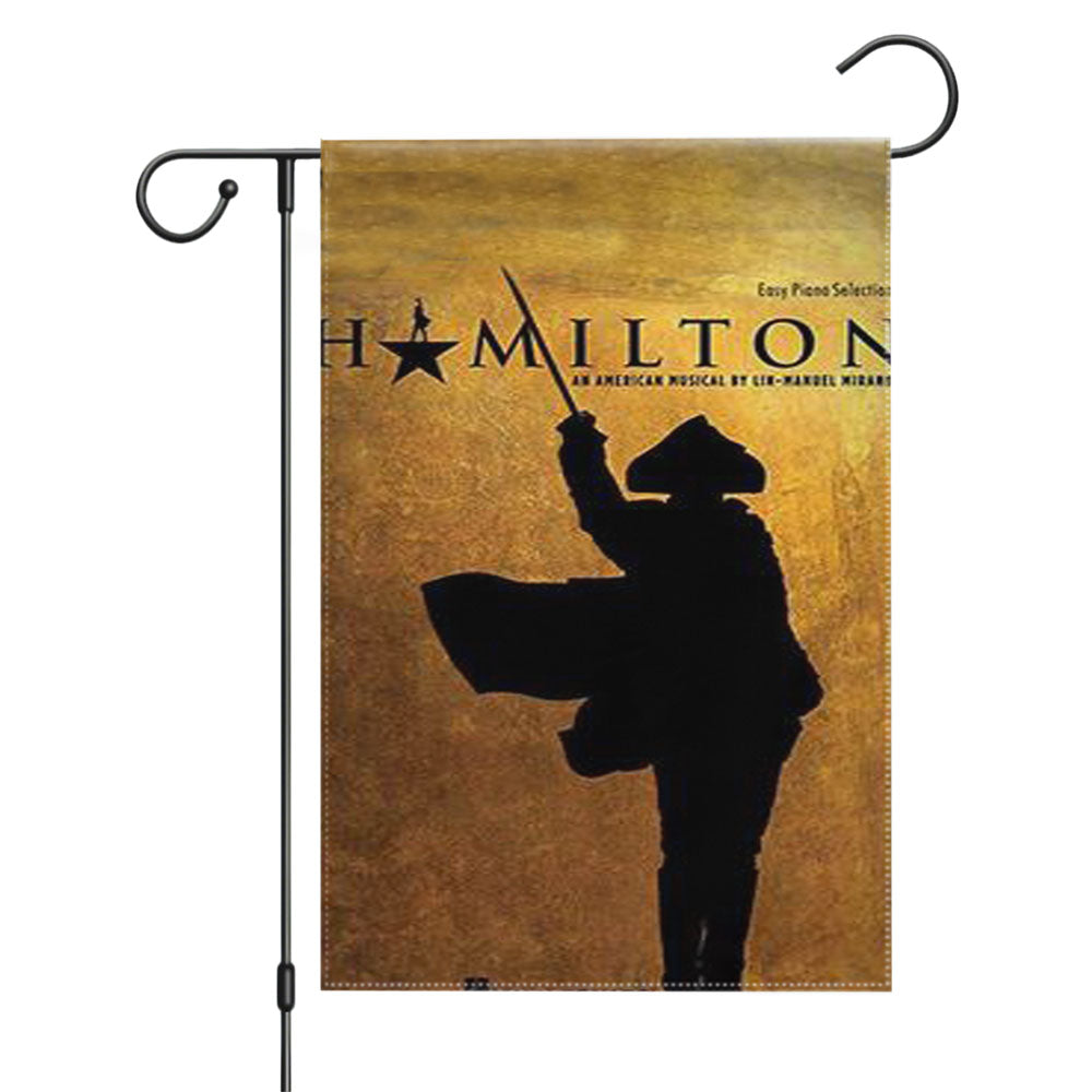 Hamilton Quote Garden Flags Yard Outdoor Lawn 12 X 18